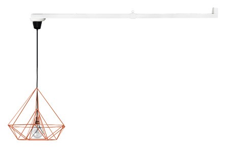 Förlängningsarm för taklampa