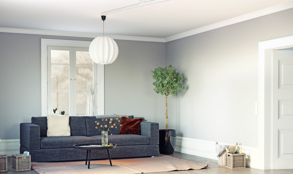 Förlängningsarm taklampa vardagsrum