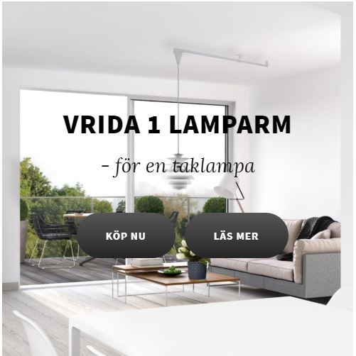 Förlängningsarm Vrida 1